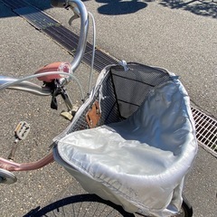 カゴ付き自転車　　　の画像