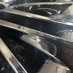 TOYOTA トヨタ 220系クラウン Gエグゼクティブ 純正ホイール 18インチ 4本 8J5HPCD114.3+45 スパッタリング 　(MHG001)クレジットカード QRコード決済可能の画像