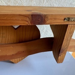 ハートの壁掛けシェルフの画像