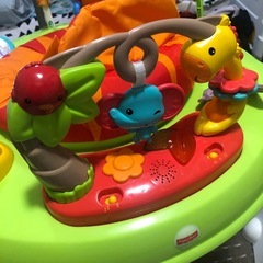 Fisher-Price フィッシャープライス ベビー レインフォレスト ジャンパルーⅡ Baby Tiger Time Jumperoo【日本正規品】3ヶ月〜 赤ちゃん 幼児 子供 乗用玩具 の画像