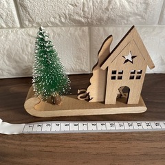 クリスマス　置き物の画像