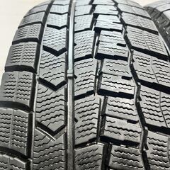DUNLOP WINTER MAXX WM02 195/65R15 15インチ スタッドレス 4本 22年製 バリ溝 プリウス セレナ ステップワゴン ヴォクシー等　(KTA307)クレジットカード QRコード決済可能の画像