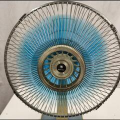 【25＊50190】富士電機 TA 307AB 卓上扇風機 サイレント 詩風 昭和レトロの画像