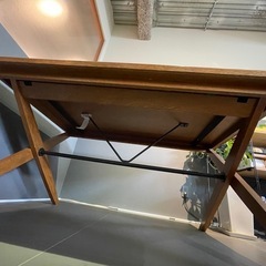 　折りたたみ式 テーブル ※アンティークショップで購入！の画像