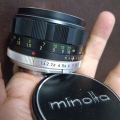優良品　MINOLTA MC ROKKOR-PF 58mm F1.4　★分解清掃済の画像