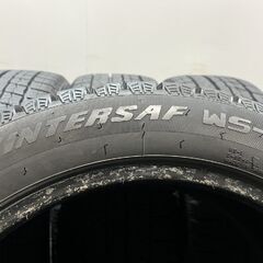 NANKANG WINTERSAF WS-1 215/50R17 17インチ スタッドレス 4本 21年製 バリ溝 エクシーガ リーフ レガシィ等　(KTB316)クレジットカード QRコード決済可能の画像