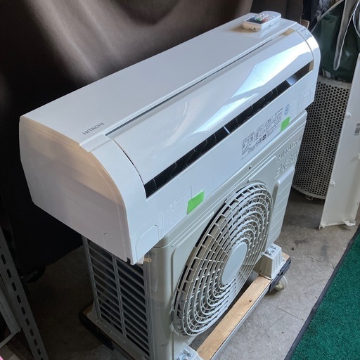保証付、取付込、日立2023年2.2kw6畳