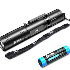 WUBEN フラッシュライトL50 1200LM 充電式 防水 防塵 強力 明るい 18650リチウムイオン充電池 懐中電灯 LED 防災 防犯の画像