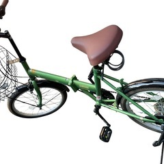 折りたたみ自転車の画像