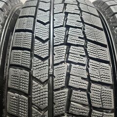 DUNLOP WINTER MAXX WM02 195/65R15 15インチ スタッドレス 4本 22年製 バリ溝 カローラツーリング ノア セレナ アイシス等　(KTB317)クレジットカード QRコード決済可能の画像