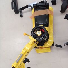 リユースのサカイ栃木店★ジモティ割あり★  ショベルカー イエロー W89×D29×H49.5 クリーニング済み TC10015の画像