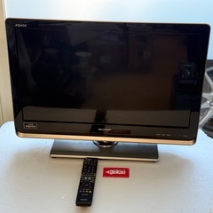 【美品・動作確認済・2010年製】SHARP AQUOS LC‑26DZ3 26V型 液晶テレビ 本体 リモコン B‑CASカード 地上波OK HDMI USB録画対応 家庭用テレビの画像