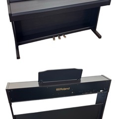 ◯動作品 ローランド 電子ピアノ デジタルピアノ 88鍵盤 Bluetooth PHA-4鍵盤 高精細センサー Roland RP501R 中古品■ジモティ姫路の画像
