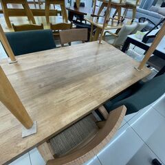 🍀5点ダイニングセット🍀木目調🍀No.2594の画像