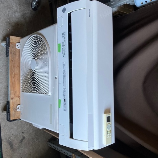 保証付、取付込、東芝2019年2.2kw6畳