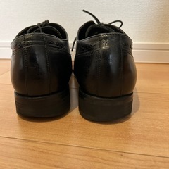 革靴　ブラック　26.5の画像