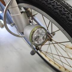 J554 ★サビキズ使用感★三輪自転車★BRIDGESTONE★LEDダイナモ★前18+後16インチの画像