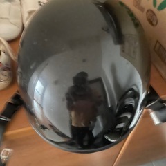バイクのヘルメットの画像