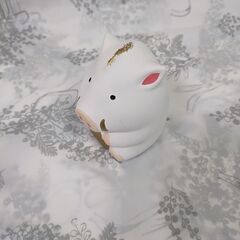イノシシ貯金箱の画像