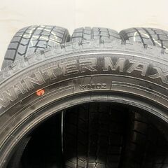 DUNLOP WINTER MAXX WM02 185/65R15 15インチ スタッドレス 4本 24年製 バリ溝 フリード ノート ウイングロード デミオ等　(KTA308)クレジットカード QRコード決済可能の画像