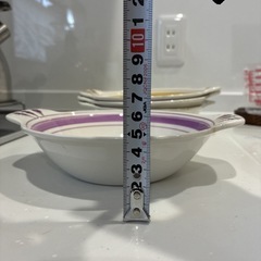 Souritsu AKECHI✿陶器✿深型皿✿花柄の画像