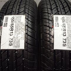 【新品】2024年製 YOKOHAMA S306 155/65R13 73S 13インチ 夏タイヤ 2本 ライフ ザッツ オッティ モコ ルークス等　(MTA103)クレジットカード QRコード決済可能の画像