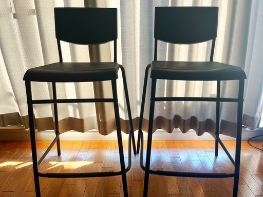 ♦︎IKEA♦︎STIG カウンターチェア×2脚 IKEA STIG 2脚バーチェアカウンターチェア (はる) 南柏の椅子