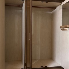 衣装棚　クローゼットの画像