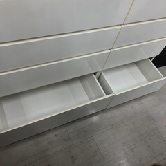 チェスト ニトリ 4段 クエス ホワイト 【トレファク堺福田】の画像