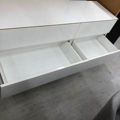 チェスト ニトリ 4段 クエス ホワイト 【トレファク堺福田】の画像