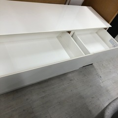 チェスト ニトリ 4段 クエス ホワイト 【トレファク堺福田】の画像