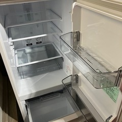 2507-796 三菱 ノンフロン冷凍冷蔵庫 MR-P15G-W1 2022年製 全定格内容積146L 動作確認済み キズ 汚れありの画像