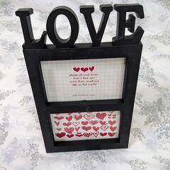 LOVE付！フォトフレームの画像