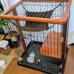 猫ちゃん キャットケージの画像