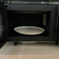 状態良いです😊👍　SHARP 2017年製 RE-S5E-B 黒 電子レンジ オーブン機能付きの画像
