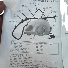 【未使用✨】スチームクリーナー pro’s｜高温スチームで油汚れ・カビに◎の画像