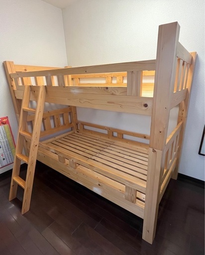 ✔️【譲り先決定】2段ベッド　ベッド　分離可能