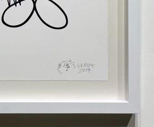 FUTURA x VERDYシルクスクリーン額装済みr (サノ) 名古屋城の