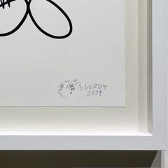 FUTURA x VERDY　シルクスクリーン　額装済みrの画像