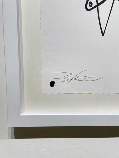 FUTURA x VERDY PRINT シルクスクリーン FUTURA x VERDY シルクスクリーン 額装済みr