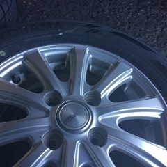 145/80R13 アルミホイール付スタッドレスタイヤ 4本セットの画像