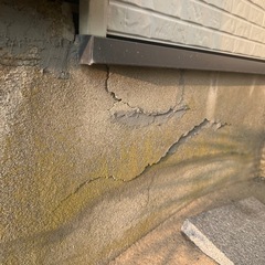 【基礎コンクリートひび割れ・爆裂補修】住宅基礎のクラック直します！エポキシ・Vカット施工・保護塗装／金沢・野々市・白山ほか - 金沢市