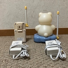 ワイヤレスチャイムとクマさんコールの画像