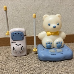 ワイヤレスチャイムとクマさんコールの画像