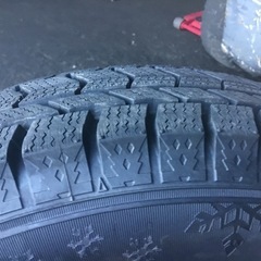 145/80R13 アルミホイール付スタッドレスタイヤ 4本セットの画像