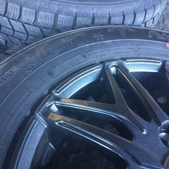 145/80R13 アルミホイール付スタッドレスタイヤ 4本セットの画像