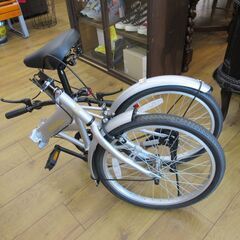 【緊急時に使いやすいノンパンクシステム】中古美品 折りたたみ自転車  BONANZA 20インチ の画像