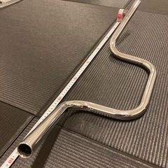 ハーレー　トライアンフ　ナローエイプバー　1インチ　25.4 クロームメッキの画像