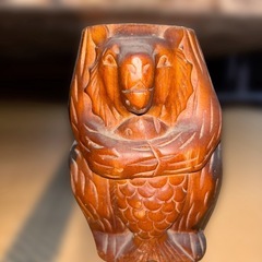 中国美術　木彫　彫刻　座卓　一枚板　テーブルの画像