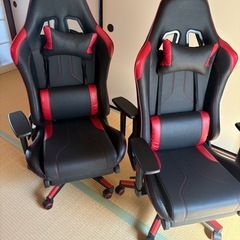 ゲーミングチェア 1脚(2脚まとめ買い割引あり)の画像